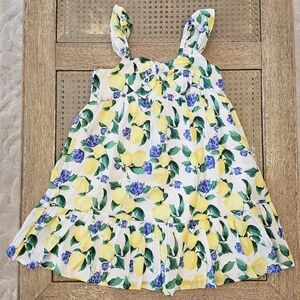 Janie and Jack lemon dress - new with tag!